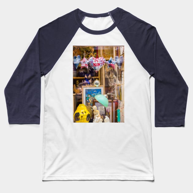 vintage storefront Baseball T-Shirt by 1STunningArt